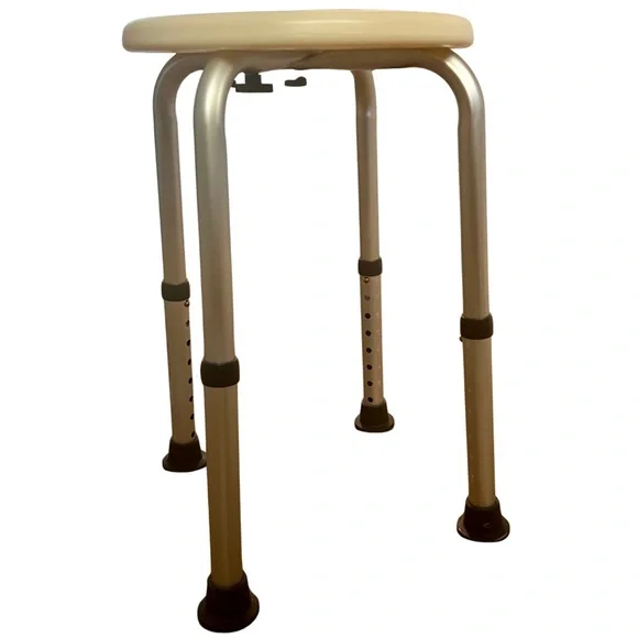 Drive Medical Adjustable Shower Stool Bath Seat – Lightweight & Stable - Picture 2 of 8